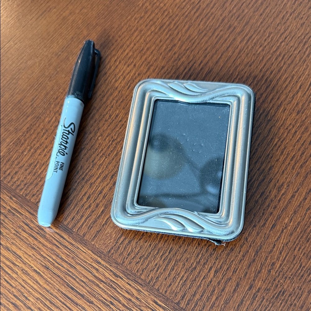 Elegant Small Silver Photo Frame
